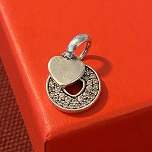Pandora 2 hearts charm